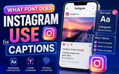 What Font Does Instagram Use For Captions? Guide
