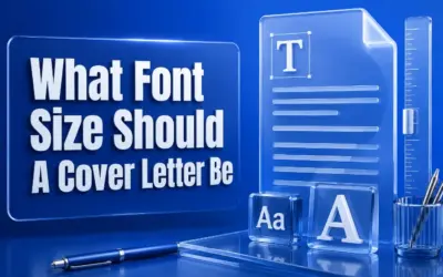 What Font Size Should A Cover Letter Be?